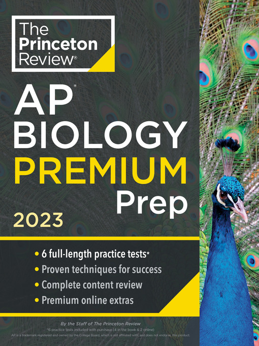 Title details for Princeton Review AP Biology Premium Prep, 2023 by The Princeton Review - Wait list
